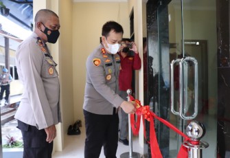 Kapolres Kendal Resmikan Gedung Pelayanan SKCK Sat Intelkam Polres Kendal Selasa (14/09/2021) 