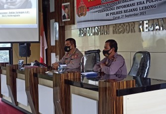 Tim Puslitbang Polri Lakukan Penelitian di Polres Rejang Lebong