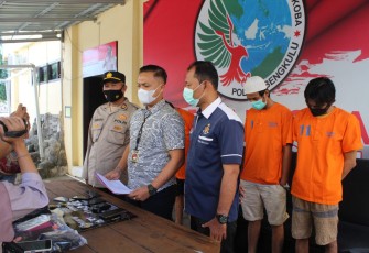Sat Res Narkoba Polres Bengkulu Ungkap Kasus Penyalahgunaan Narkoba Jenis Sabu