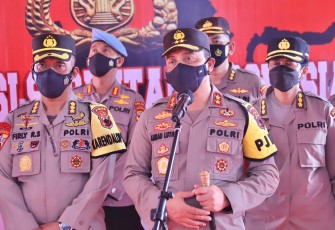 Polda Jateng Targetkan Vaksinasi 49.700 Dosis Per Hari