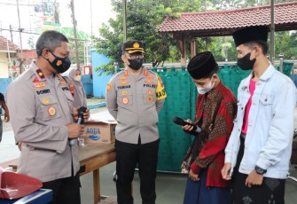 Polres Kendal menggelar Vaksinasi Serentak Se Indonesia (Polri) dalam rangka mendukung Pemerintah untuk mengakselerasi pelaksanaan vaksinasi Nasional agar tercipta kekebalan tubuh, di lapangan tenis indoor Polres Kendal