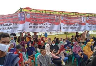 Gelar Reses Serentak Vaksinasi Masal di Lubuk Sandi, Neri Gustian Meminta Masyarakat Seluma Untuk Peran Serta Dalam Mensukseskan Program Pusat dan Daerah 