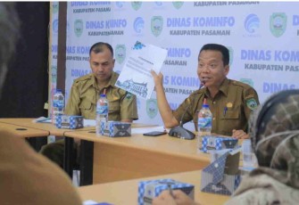 Dinas Kominfo Pasaman Laksanakan 'Focus Group Discussion'