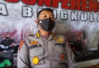 Karo Ops Polda Bengkulu Kombes Pol Dede Alamsyah S.IK