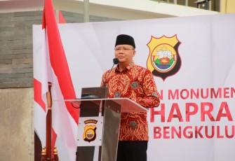 Gubenur Bengkulu Rohidin Mersyah