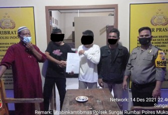Mediasi Perkelahian Pelajar, Bhabinkamtibmas Gelar Problem Soving