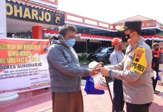 Kapolres Sukoharjo AKBP Wahyu