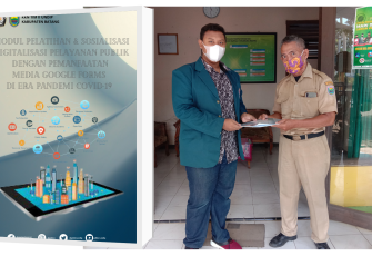 Penyusunan Modul “Digitalisasi Pelayanan Publik” oleh Mahasiswa KKN UNDIP sebagai Langkah Menghadapi Revolusi Industri 4.0 di Tengah Pandemi Covid-19