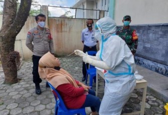 Pelaksanaan 3T untuk warga terkontak Covid-19