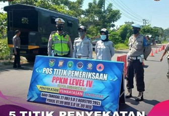 PPKM Level 4 Kota Bengkulu  
