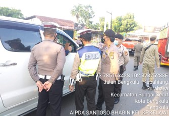 Puluhan Kendaraan Diputarbalikkan Petugas di Simpang Nakau