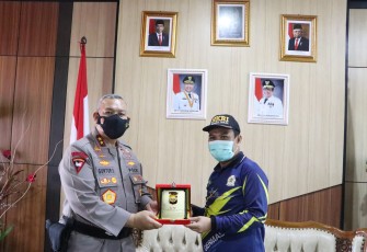 Kapolda Bengkulu Irjen Pol Drs Guntur Setyanto MSi Kunker ke Dinkes Provinsi