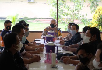 Kapolres Bengkulu Selatan AKBP Juda T Tampubolon SIK MH Gelar Silaturahmi  Dengan Awak Media 