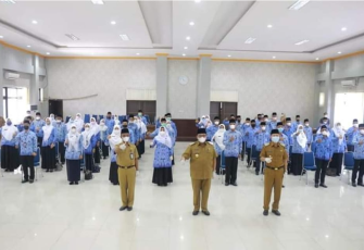 Bupati Pasaman Lantik 56 Pejabat Eselon IV