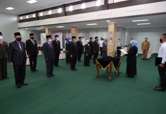 Walikota Tanjung Pinang Rahma Rotasi Pejabat Eselon II, III dan IV
