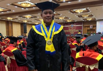 Arif Widianto Lulusan S2, Saat Ini Menjadi BIntara Polisi Dan Berpangkat Aipda