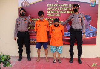 Terduga Pelaku Diamankan     