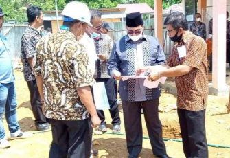 Bupati Benny Utama Tinjau Proyek Daerah Pinggir