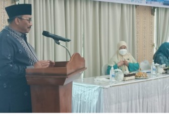 Bupati Pasaman H Benny Utama Membuka Bimbingan Teknis Tim Penggerak PKK Provinsi Sumatera Barat di Kabupaten Pasaman