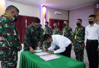 1083 Putra  Daerah Ikuti Seleksi Bintara TNI AD Tahun 2021 di Sultra