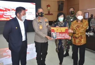Pengusaha Asal Aceh Beri Hibah 2 Triliun ke Polda Sumsel Untuk Penanganan Covid-19