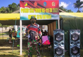 Dan SSK TMMD Lettu INF Jullen Tonny Kasiaheng