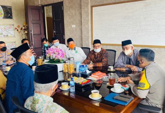 Jalin Kedekatan, Kapolres Menerima Kunjungan Silaturahmi Dari MWC NU Rajagaluh