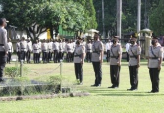 Sertijab Polres Oku Timur