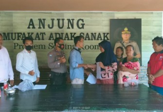 Ribut Terkait Hak Asuh Anak, Mantan Suami Istri Didamaikan Bhabinkamtibmas