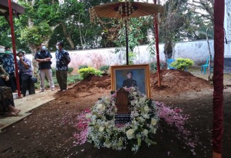 Makam KGPAA Mangkunagoro IX, di Astana Girilayu, Matesih, Karanganyar.