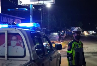 Polres Kepahiang Gelar Patroli Bluelight Rutin