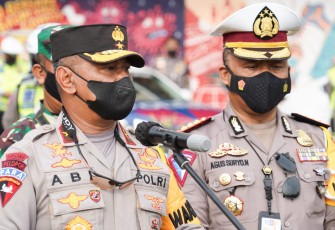Wakapolda Jateng pimpin Apel Gelar Operasi Zebra Candi