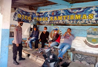 Kapolsek Cisompet-Polres Garut: Laksanakan Rankaian Kegiatan Dan Sosialisasi PPKM Level 3, Dukung Operasi Aman Nusa II