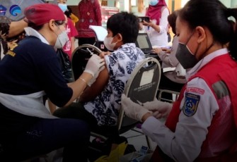 PMI Gelar Serbuan Massal Vaksinasi Covid 19