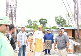 Gubernur Ansar saat Tinjau Langsung Lokasi Pembangunan BLK Karimun 