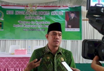 Ketua Fraksi Persatuan Perjuangan H Ariyono Gumay
