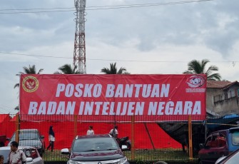 Posko Bantuan BIN pada Gempa Cianjur