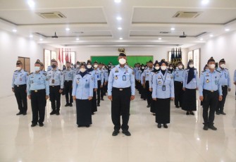 Peringatan Hari Bela Negara Ke-74 Kanwil Kemenkumham Banten 
