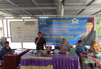 Basarudin Anggota DPRD Kabupaten Kaur Jaring Aspirasi Warga