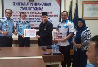 etua Umum PPWI saat Lakukan Audiensi ke Rutan Kelas I Cirebon
