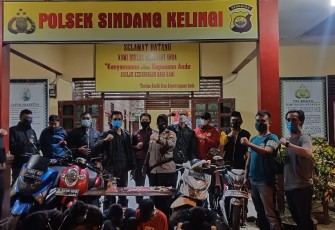 Penyalahgunaan Narkoba, Polsek Sindang Kelingi Amankan 2 Warga