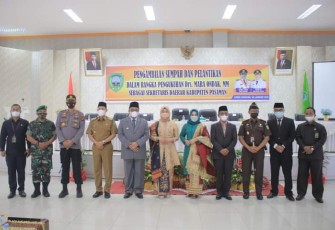 Bupati Pasaman Lantik Mara Ondak Sebagai Sekretaris Daerah Kabupaten Pasaman