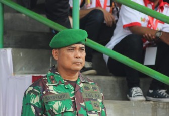 Komandan Rayon Militer (Daramil) 1016-01/Pahandut Mayor Inf Rudiyanto