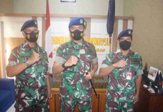 Danlanud usai pimpin sertijab Kadisops dan Kadislog Lanud J.B Soedirman. Selasa (10/05/2022)