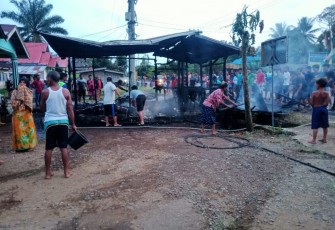 Pasca terjadi kebakaran