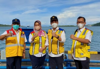 Sekretaris Badan Pengatur Jalan Tol (BPJT) Kementerian PUPR Triono Junoasmono saat mendampingi Kunjungan Kerja (Kunker) Spesifik Komisi V DPR RI, Kamis (7/4/2022).