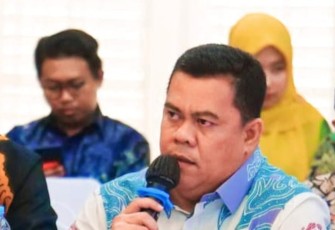 Pj Sekdakab Bintan saat Hadiri Rakor FKPD se-Kepri
