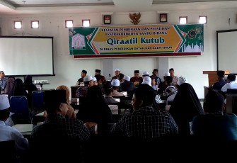 120 Santri di Aceh Timur saat Ikuti Pelatihan Bidang Qiraatil Kutub