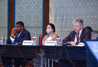 Puan Maharani di Tengah Sidang IPU