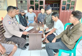Pilar Desa saat Kembali Mediasi Permasalahan Warga 